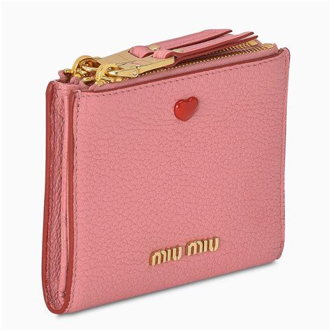 miu miu letter wallet|Wallets And Small Leather Goods .